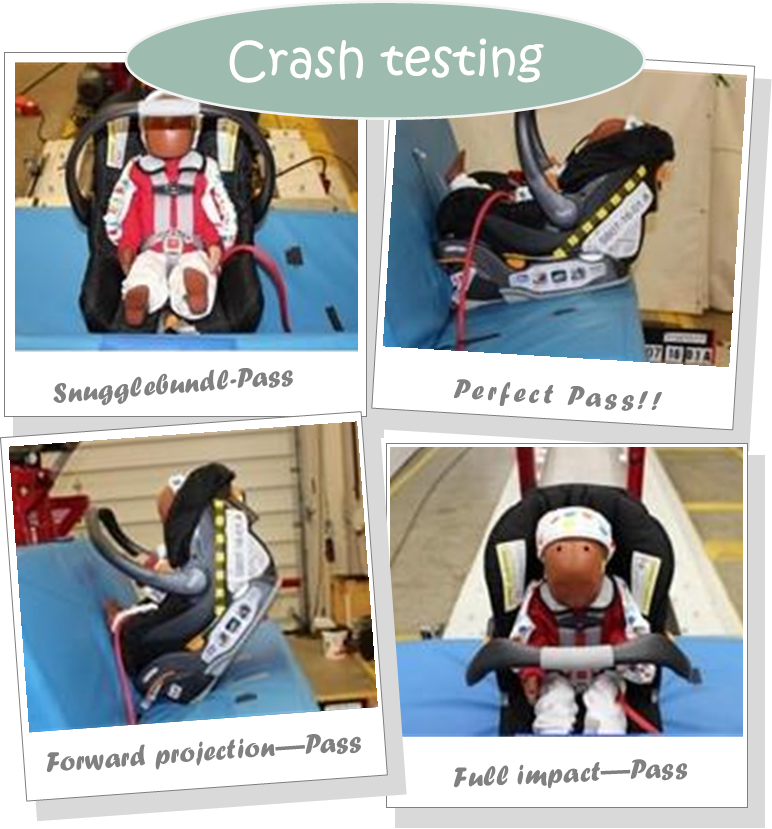 Booster seat crash sales test
