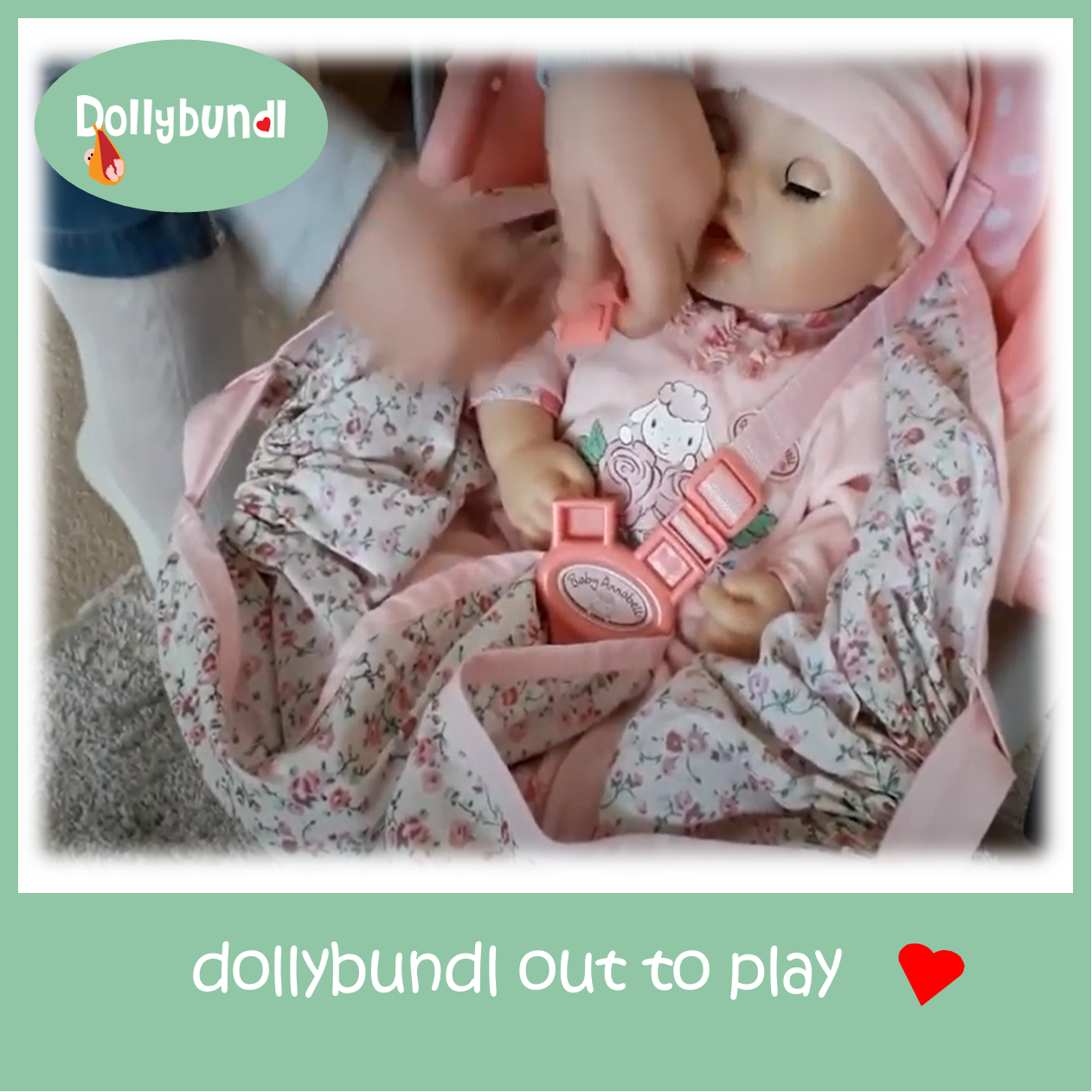 Dollybundl - The Toy Dollybundl for Dollies and Teddys     * SORRY BUT THIS PRODUCT IS ONLY AVAILABLE IN THE UK AND OUT OF STOCK IN THE USA